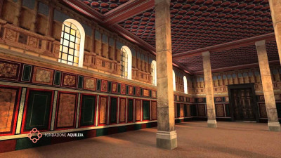 Ricostruzione virtuale della Basilica Costantiniana di Aquileia